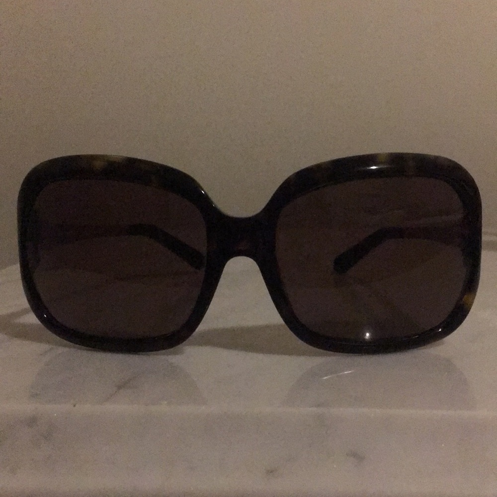 Tory Burch Oversized Tortoise Shell Sunglasses - image 1